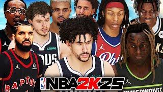 I Put Rappers and Celebrities In NBA 2K25..