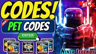  *NEW CODES* All Working Ninja Legends CODES 2024 | Chi & Pet codes for Roblox Ninja legends