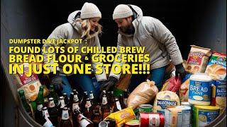 Dumpster Diving (Germany) : FOUND LOTS OF CHILLED BREW & GROCERIES IN JUST ONE STORE!!!