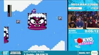 Mega Man 2 by duckfist in 28:40 - Awesome Games Done Quick 2016 - Part 137