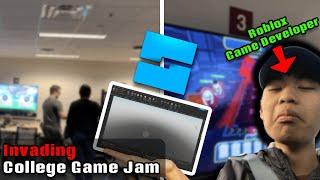 Roblox Game Developer Invades College Game Jam! WTH is wrong with him...