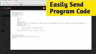 How to Send/Email Source Code of a Program