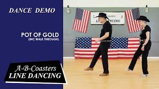 POT OF GOLD - Line Dance Demo & Walk Through