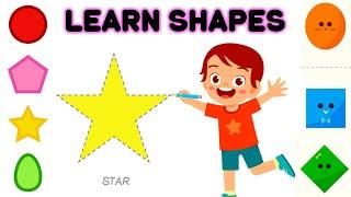 Kids Songs - Baby Learning Videos - Learn SHAPES | Toddler Learning Videos |Super Renell Kids Songs