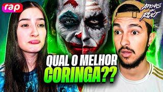 Apenas um react | Rap dos coringas - Circo dos horrores | 7mz (DC Comics)