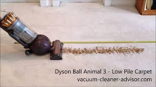 Dyson Ball Animal 3 vs Dyson Ball Animal 2 - Carpet Test