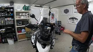 Givi Touring Windscreen Overlay - 2023 Triumph Tiger 900 GT Pro