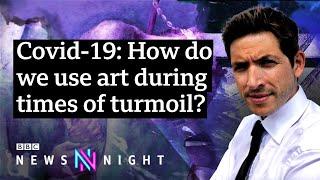 Coronavirus: A global pandemic told through through art – BBC Newsnight