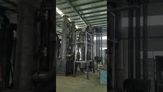 400kw biomass gasifier system testing video