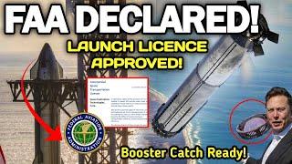 FAA Approved Flight 5 SpaceX Starship launch Tomorrow! Elon Musk, SpaceX Big Launch Update