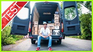 Mercedes-Benz Sprinter 316 CDI im Alltagstest! Ablagen, Assistenz, MBUX | VERGLEICH VW Crafter