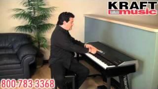 Kraft Music - Roland V-Piano Demo with Rick DePiro