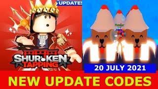 NEW UPDATE * NEW CODES * [1WeekBoost] Shuriken Tapping ROBLOX | 20 JULY 2021