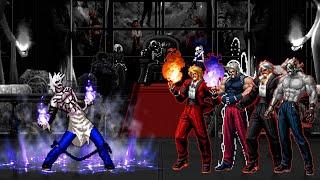 [KOF Mugen] AD Orochi Iori Vs Rugal Team