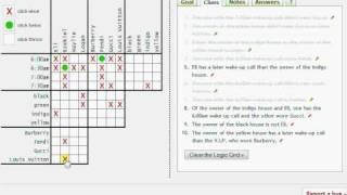 Logic-Puzzles.org - How to Solve a Logic Puzzle