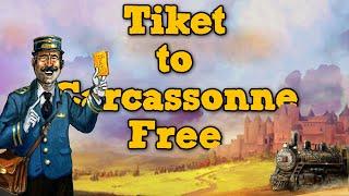 2 FREE GAMES | Carcassonne & Ticket to Ride