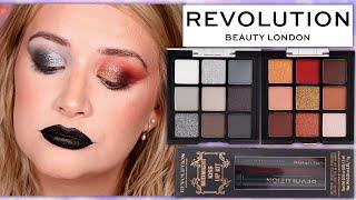 REVOLUTION HALLOWEEN DEADLY ILLUSION & ROMANTIC ILLUSION PALETTE REVIEWS! | Luce Stephenson