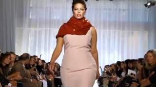 Plus Size Runway collection: Shift Dress& Sequined Scarf