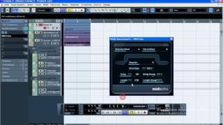 Создание музыки: Cubase, Миди эффекты. 5- Миди-эхо