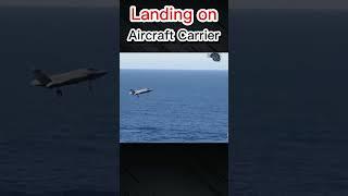 How to Land on An Aircraft Carrier? | Unknown#22 #science #technology #unknown #shorts #facts