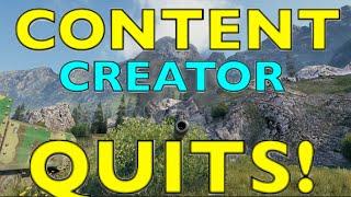 Popular Content Creator Quits!