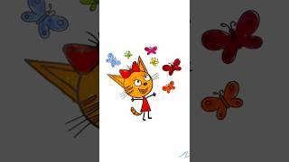 Drawing Kid-E-Cats |Три кота #coloring #подпишись Карамелька