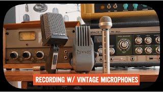 Recording Using Only 3 Vintage Microphones: Track #22