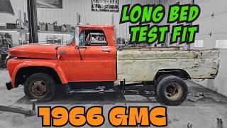 Test fitting the 8ft box on the 66 GMC! Is it the right choice?