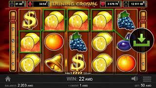 SHINING CROWN SLOTS ADJARABET. ՓՈՐԶԱՐԿՈՒՄ