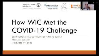 2020 HFC Summit | How WIC Met the COVID 19 Challenge