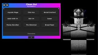 Roblox Clean Gui Hub Script Showcase