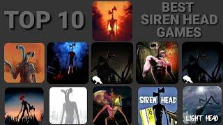 TOP 10 BEST (SIREN HEAD) GAMES OFFLINE FOR ANDROİD & IOS