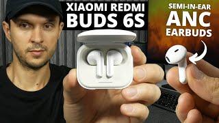 Xiaomi Redmi Buds 6S REVIEW: Semi-in-Ear Earbuds with ANC are GOOD?