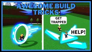 2 AWESOME Build Tricks!! In Build A Boat For Treasure ROBLOX