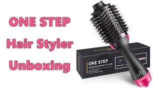 One Step Hair Dryer Styler Unboxing