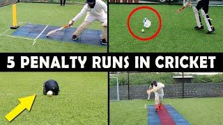 5 Runs in Cricket  | What is PENALTY RUNS in Cricket ? Rules Explained 2022