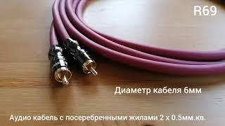 Daxx R69 Silver-plated Audio Cable 2 x 0.5 sq.mm