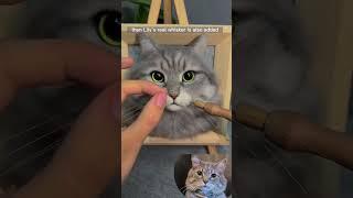 After some minor adjustments Lily is ready to go home️#art #pets