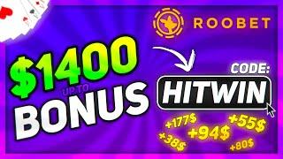 ROOBET PROMO CODE — HITWIN | $1400 WEEKLY & CASHBACK | REVIEW