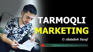 TARMOQLI MARKETING HAQIDA TASIRLI SHER - ABDULLOH YUSUF