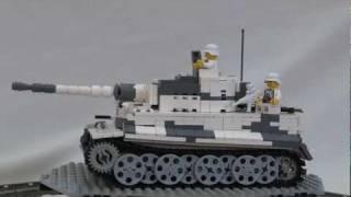 lego ww2 Tiger I "winter Camo"