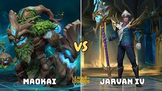 Maokai vs Jarvan IV wild rift