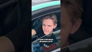 Can a supercar window break your finger? 