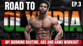 ARMS AND ABS WORKOUT | Road To Olympia 2020 | Bhuwan Chauhan