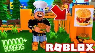 ROBLOX BURGER FACTORY TYCOON!