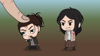 Chibi Attack On Titan Vs Finger - Eremika - Pieck - Aot Animation