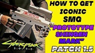 Cyberpunk 2077 : Iconic Smart SMG "PROTOTYPE: SHINGEN MARK V" Rare Weapon Location