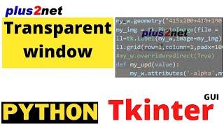 Tkinter scale to manage the alpha value of the parent window attribute to make it transparent