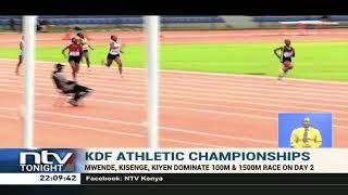 KDF Championships: Caroline Mwende, Queenector Kisembe and Judy Kiyen, dominate 100m &1500m races