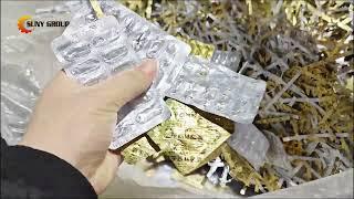 Aluminum-Plastic Blister Pack Recycling System: Shred, Separate, and Recycle